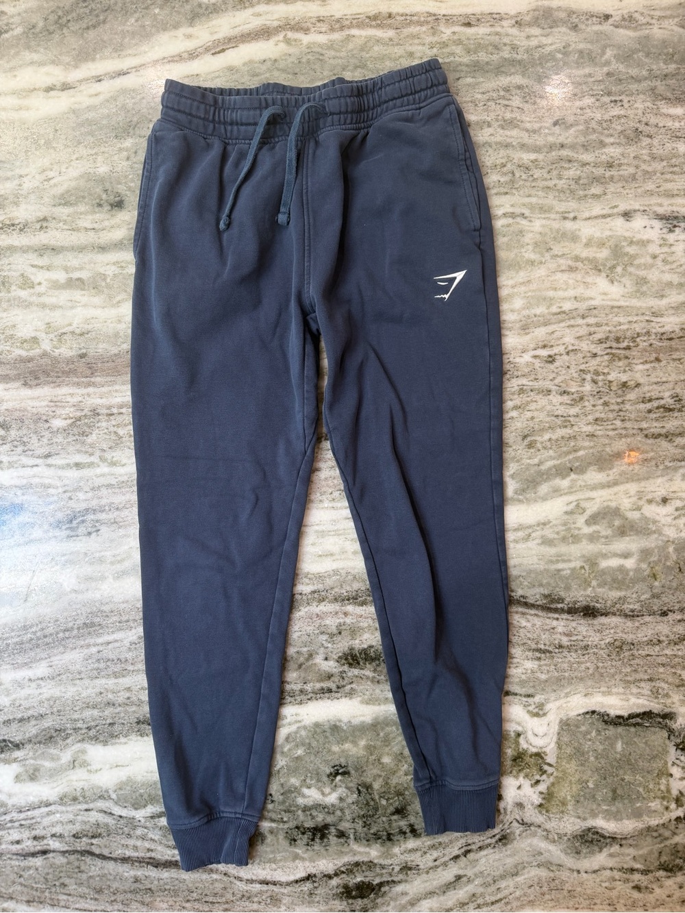 Gymshark Men's Dark Blue Jogger Sweatpants